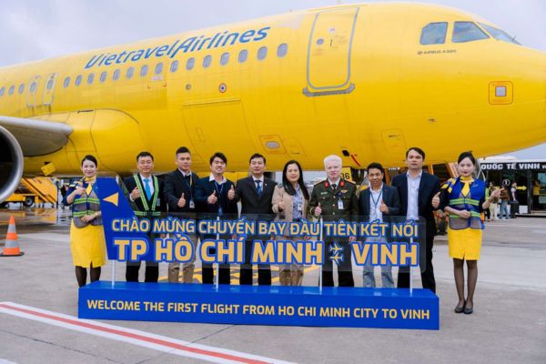 Vietravel Airlines mở mới đường bay TP.HCM &ndash; Vinh, khởi h&agrave;nh 01/02/2026
