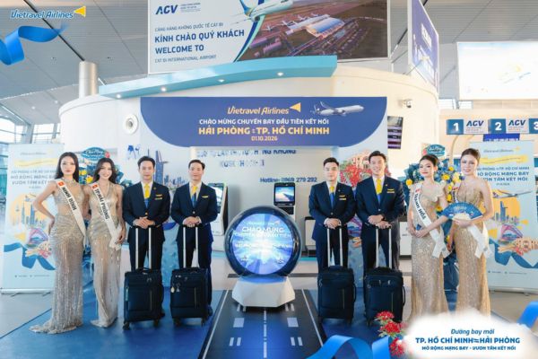 Vietravel Airlines tặng 15kg h&agrave;nh l&yacute; k&yacute; gửi chặng TP.HCM &ndash; Thanh H&oacute;a, Hải Ph&ograve;ng