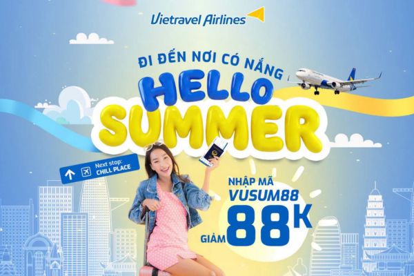 Vietravel Airlines Triển Khai Ưu Đ&atilde;i V&eacute; M&aacute;y Bay M&ugrave;a H&egrave; 2026