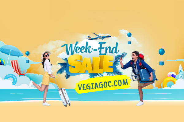 Week En Sale Start cực sốc giá vé máy bay Vietnam Airlines